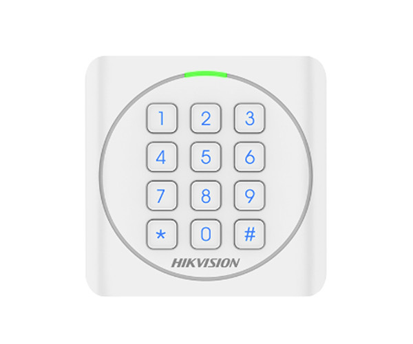 【?？低旾C密碼門禁讀卡器】?？低旽IKVISION數(shù)字鍵盤門禁IC讀卡器DS-K1801MK